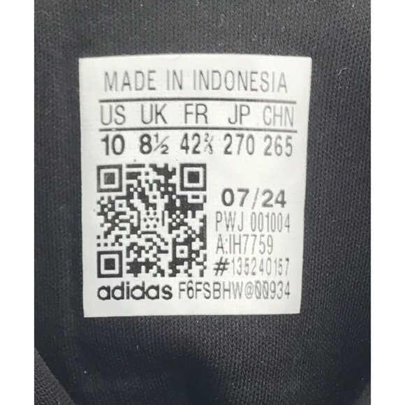 Adidas Run Falcon 5 Sneaker Shoes Women’s Size 10 Black White - Picture 7 of 12